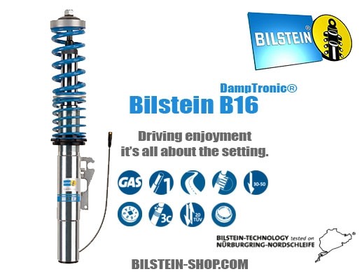 Bilstein Porsche 911 (997) Cabrio 3.8 Carrera GTS B16 Damptronic